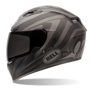 Moto Helmet BELL Qualifier DLX - Rally Matte Titanium - Impulse Black