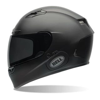 Moto Helmet BELL Qualifier DLX - Rally Matte Titanium - Solid Matte Black
