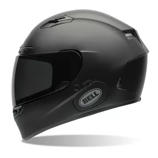 Moto Helmet BELL Qualifier DLX - Impulse Black - Solid Matte Black