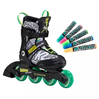 Adjustable Inline skates K2 Raider Splash 2021