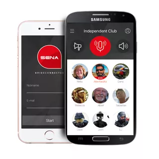 Dálkové ovládání SENA RC1 pro aplikaci RideConnected App