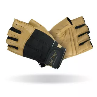 Fitness gloves  Mad Max Clasic - White-Black - Natural