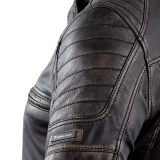 Leather Motorcycle Jacket Rebelhorn Hunter Pro CE