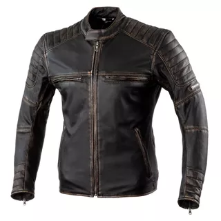 Rebelhorn Hunter Pro CE Motorrad Lederjacke - Vintage Black