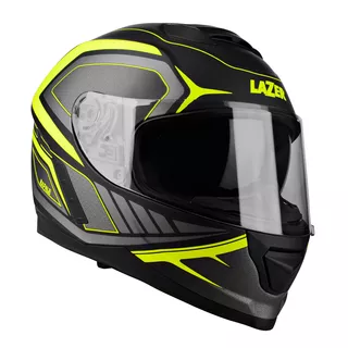 Moto přilba Lazer Rafale Hexa - Black-Yellow-Matt