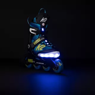 Adjustable LED Rollerblades K2 Raider Beam 2022