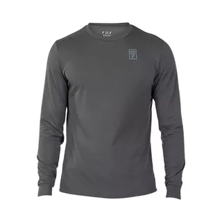 Pánsky cyklo dres FOX Ranger Drirelease LS Jersey - Dark Shadow