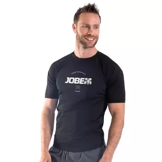 Men’s Short-Sleeved Rash Guard Jobe - Black - Black