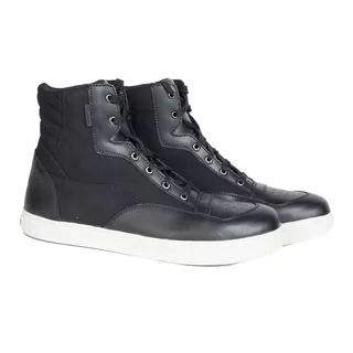 Moto Shoes Rebelhorn Traffic Leather - Black - Black