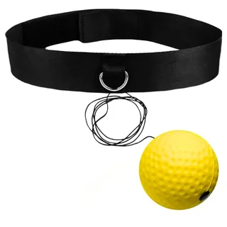 Reflexní boxovací míček na hlavu inSPORTline Respell Light 18g s čelenkou