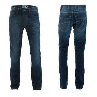 PMJ Rider Herren-Motorradjeans - blau