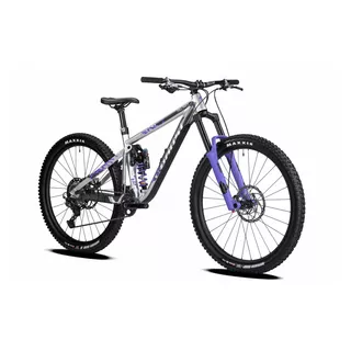 Celoodpružené kolo Ghost Riot AM Full Party 29" Silver/Electric Purple
