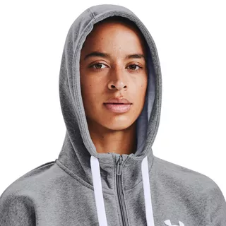 Dámska mikina Under Armour Rival Fleece FZ Hoodie - Black