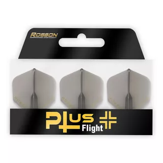 Letky Robson Plus Flight Crystal Clear Std. No2 Black 3ks