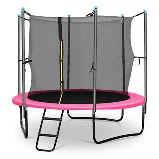 Trampoline KLARFIT Rocketgirl 250 cm Pink