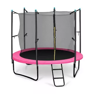 KLARFIT Rocketgirl, Trampolin 250 cm rosa