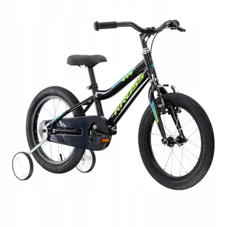 Children’s Bike Kross Racer 3.0 16” – Gen 004 - Black/Green/Blue