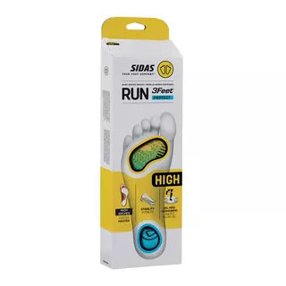 Running Insoles Sidas Run 3Feet Protect High