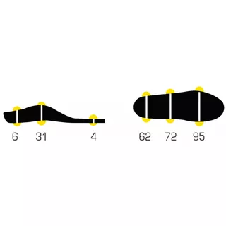 Running Insoles Sidas Run 3Feet Protect Mid