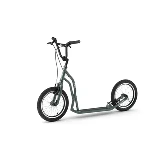 Kick Scooter Yedoo Steel S1616 - Black - Green