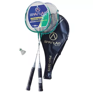 Badmintonový set Spartan Sportive - 2 rakety, míček, pouzdro