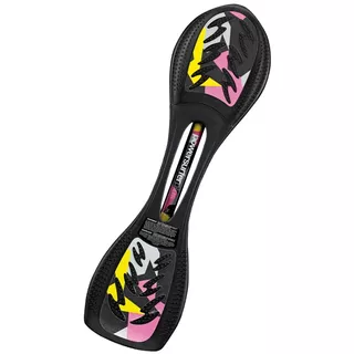 Waveboard JD BUG Power Surfer - Yellow-Pink - Yellow-Pink