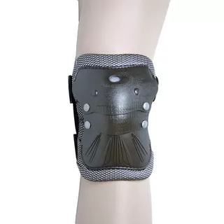 Zestaw ochraniaczy na dłonie, łokcie i kolana Spartan Coolmax - 6 sztuk - Szary