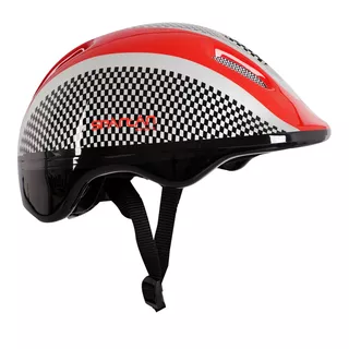 Der Fahrrad-Schutzhelm Spartan Easy - blau - rot