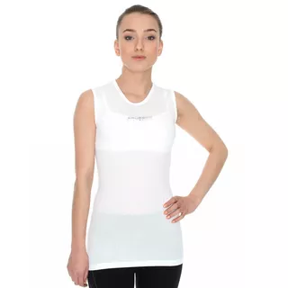 Unisex tílko Brubeck Multifunctional Base Layer 3D - White