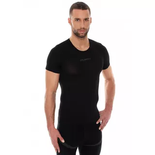 Unisex tričko Brubeck Multifunctional Base Layer s krátkým rukávem - Graphite