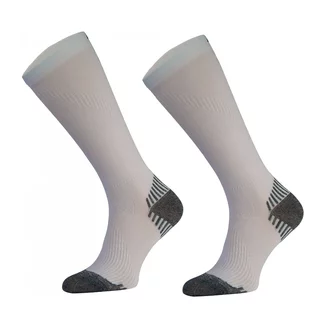 Kompresné bežecké ponožky Comodo SSC - White