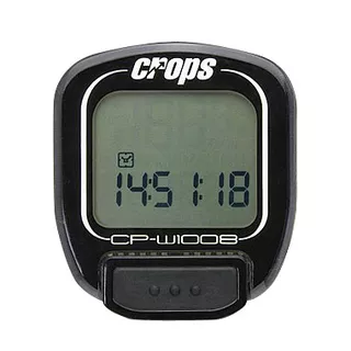 Cycling Computer Crops F1008 - White - Black