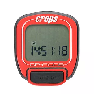 Cycling Computer Crops F1008 - Black - Red