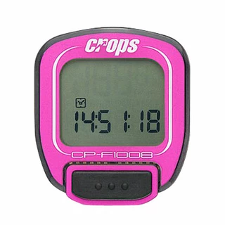 Cyklocomputer Crops F1008 - růžová