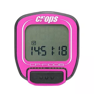 Cycling Computer Crops F1008 - Black - Pink