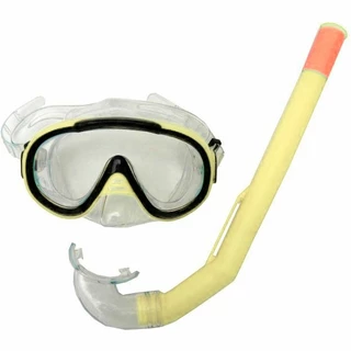 Snorkelling Set Francis Cristal Junior - Green - Yellow