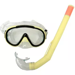 Snorkelling Set Francis Cristal Junior - Yellow