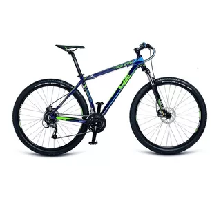 4EVER Sceleton 29'' Mountainbike - Modell 2017 - blau-grün