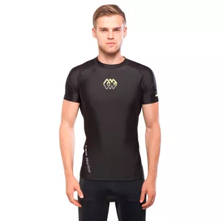 Męska koszulka rashguard do sportów wodnych Aqua Marina Scene - Czarny