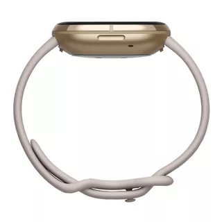 Chytré hodinky Fitbit Sense White/Soft Gold Stainless Steel - 2.jakost