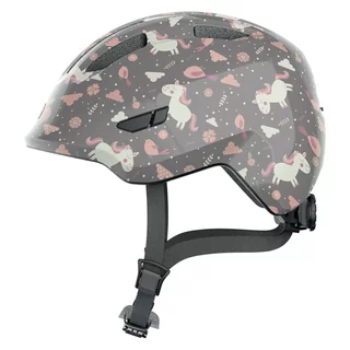 Children’s Bike Helmet Abus Smiley 3.0 - Pink Butterfly - Grey Horse