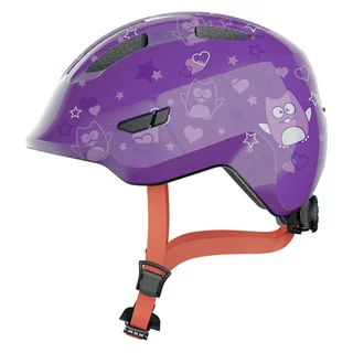 Children’s Bike Helmet Abus Smiley 3.0 - Pink Butterfly - Purple Star