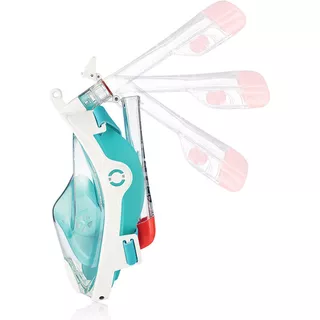 Full-Face Snorkel Mask Aqua Speed Spectra 2.0 - White/Black