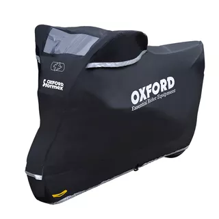 Plachta na motorku Oxford Stormex XL černá