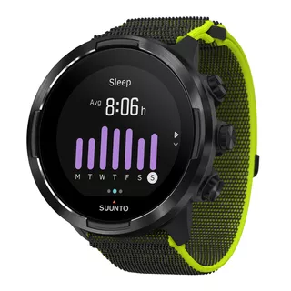 SUUNTO 9 Baro Lime Fitnessuhr