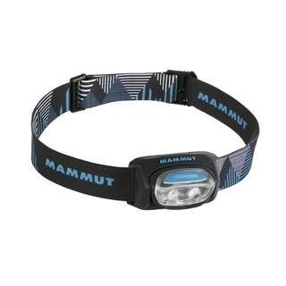 MAMMUT  T-Base Stirnlampe - grau-schwarz - schwarz-blau