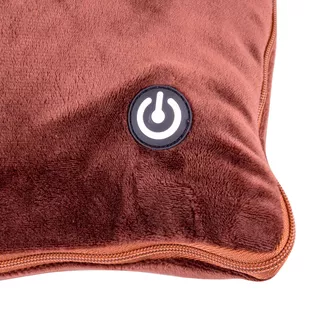 Massage Pillow & Blanket inSPORTline Trawel - Dark Brown