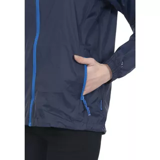 Unisex skladacia bunda Trespass Qikpac Jacket - Black