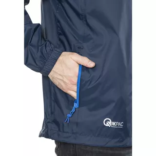 Unisex skladacia bunda Trespass Qikpac Jacket - Cobalt