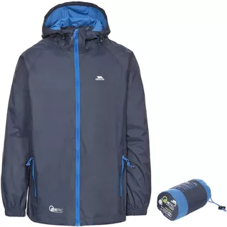 Unisex skládací bunda Trespass Qikpac Jacket - Flint